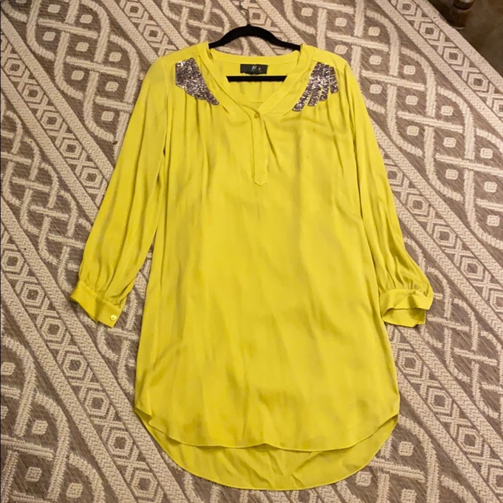 Sachin & Babi Silk Shirt Dress